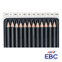 BRUSTRO Fine Art Graphite Pencil Set Of 12